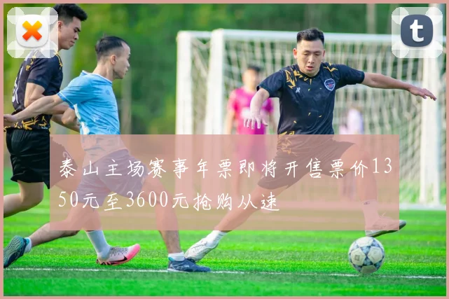 泰山主场赛事年票即将开售票价1350元至3600元抢购从速