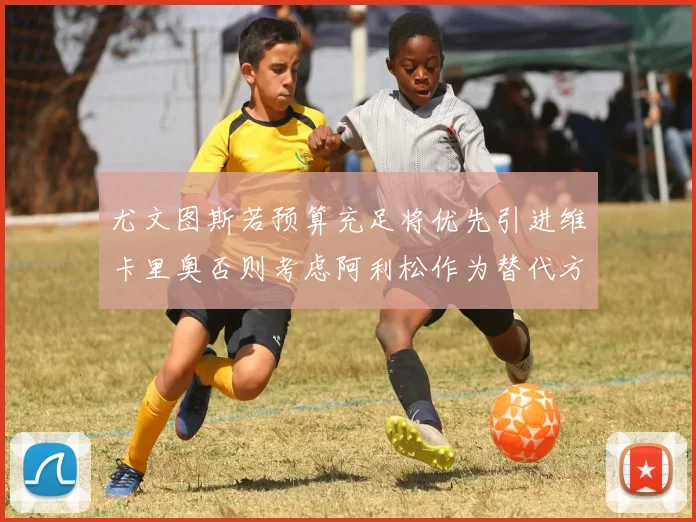 尤文图斯若预算充足将优先引进维卡里奥否则考虑阿利松作为替代方案